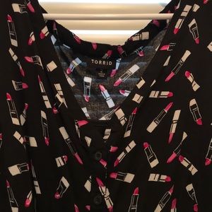 Torrid lipstick dress 💋💄
